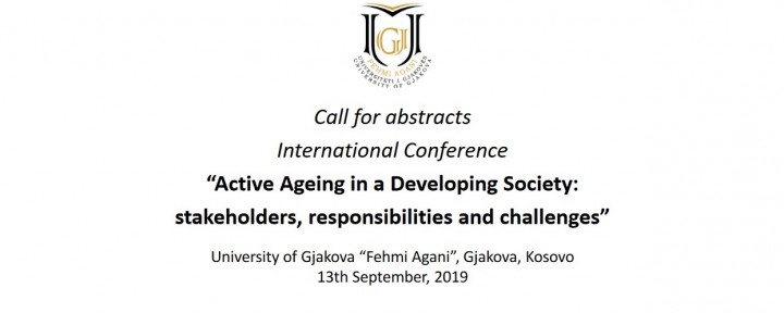 Call for abstracts in international conference "Active Ageing in a Developing Society: stakeholders, responsibilities and challenges"